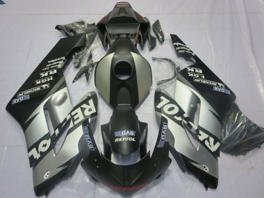2004-2005 Silver Grey Matte Black Repsol Honda CBR1000RR Motorcycle Fairings Canada