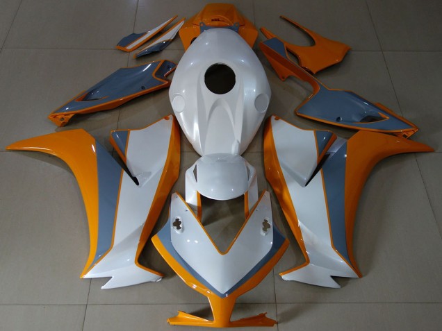 2012-2016 White Orange Grey Honda CBR1000RR Motorcycle Fairings Canada