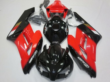 2004-2005 Red Glossy Black Mugen Honda CBR1000RR Motorcycle Fairings Canada