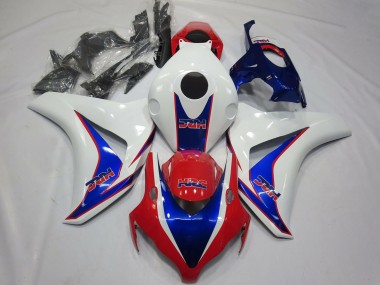 2008-2011 White Blue Red HRC OEM Style Honda CBR1000RR Motorcycle Fairings Canada