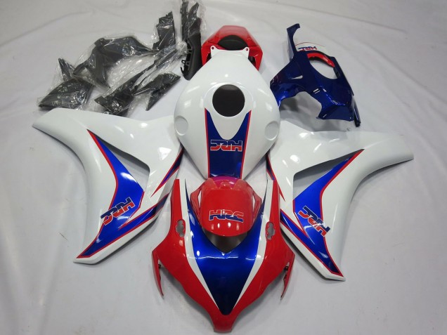 2008-2011 White Blue Red HRC OEM Style Honda CBR1000RR Motorcycle Fairings Canada