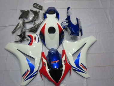 2008-2011 White Red Blue OEM Style HRC Honda CBR1000RR Motorcycle Fairings Canada