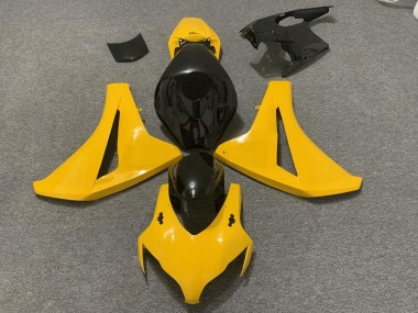 2008-2011 Yellow Glossy Black Honda CBR1000RR Motorcycle Fairings Canada