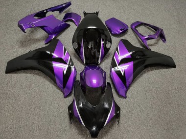2008-2011 Purple Glossy Black Honda CBR1000RR Motorcycle Fairings Canada