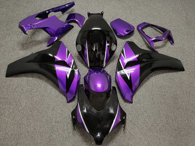 2008-2011 Purple Glossy Black Honda CBR1000RR Motorcycle Fairings Canada