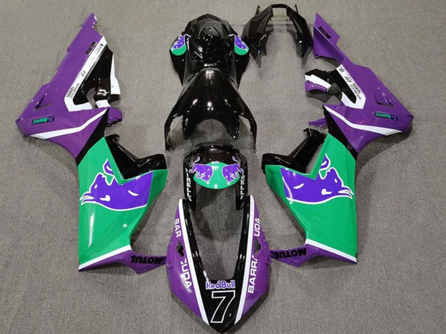 2017-2023 Purple Green Glossy Black Red Bull Honda CBR1000RR Motorcycle Fairings Canada
