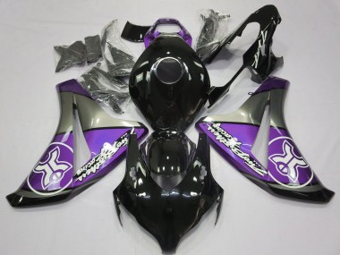 2008-2011 Purple Grey Glossy Black Honda CBR1000RR Motorcycle Fairings Canada