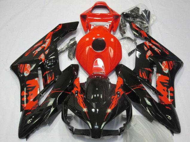 2004-2005 Red Glossy Black Le Mis Honda CBR1000RR Motorcycle Fairings Canada