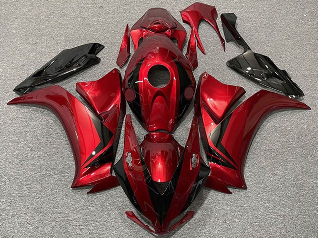 2012-2016 Red Glossy Black Style Honda CBR1000RR Motorcycle Fairings Canada