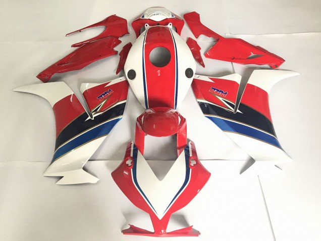 2012-2016 White Red Blue Honda CBR1000RR Motorcycle Fairing Canada