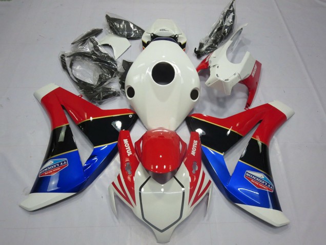 2008-2011 White Red Blue Glossy Black Honda CBR1000RR Motorcycle Fairings Canada