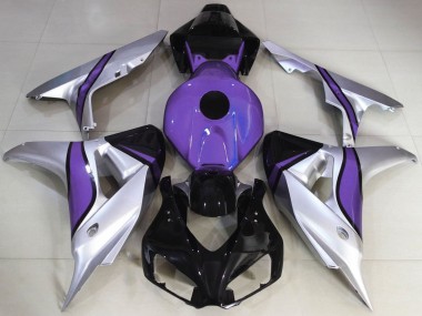 2006-2007 Silver Purple Glossy Black Honda CBR1000RR Motorcycle Fairings Canada
