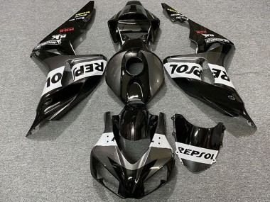 2006-2007 Grey White Glossy Black Repsol Honda CBR1000RR Motorcycle Fairings Canada