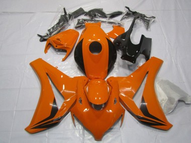 2008-2011 Orange Glossy Black Honda CBR1000RR Motorcycle Fairings Canada