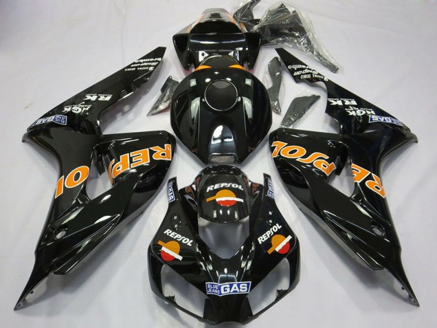 2006-2007 Glossy Orange Repsol Honda CBR1000RR Motorcycle Fairings Canada