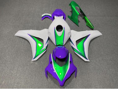 2008-2011 White Green Purple The Joker Honda CBR1000RR Motorcycle Fairings Canada