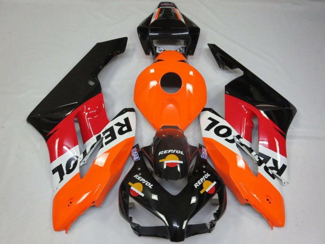 2004-2005 Orange White Red Glossy Black Repsol Honda CBR1000RR Motorcycle Fairings Canada