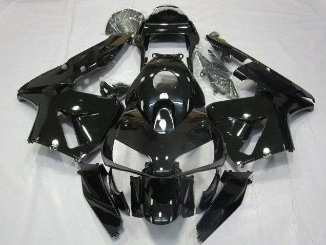 2003-2004 Glossy Black Honda CBR600RR Motorcycle Fairings Canada