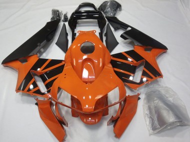 2003-2004 Orange Glossy Black OEM Style Honda CBR600RR Motorcycle Fairings Canada