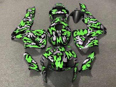 2005-2006 Camouflage Green Honda CBR600RR Motorcycle Fairings Canada