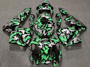 2005-2006 Camouflage Light Green Honda CBR600RR Motorcycle Fairings Canada
