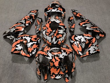 2005-2006 Camouflage Light Orange Honda CBR600RR Motorcycle Fairings Canada