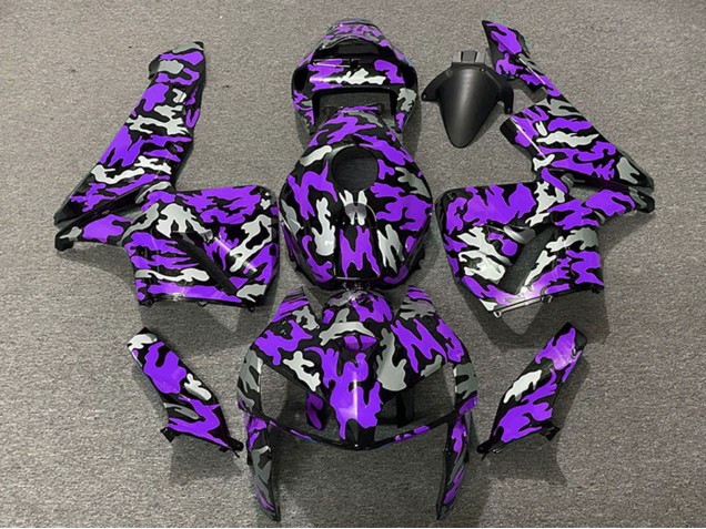 2005-2006 Camouflage Purple Honda CBR600RR Motorcycle Fairings Canada