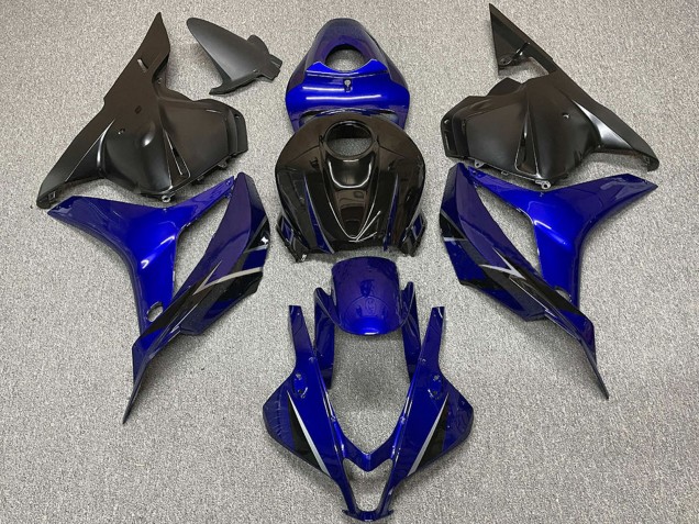 2009-2012 Blue Glossy Black OEM Style Honda CBR600RR Motorcycle Fairings Canada