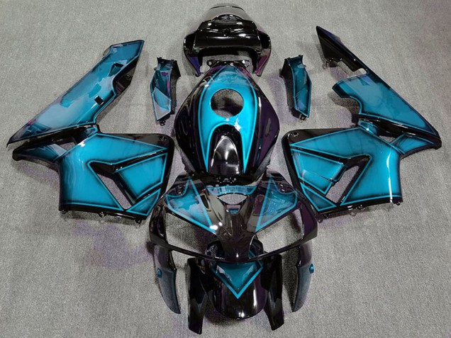 2005-2006 Deep Light Blue Honda CBR600RR Motorcycle Fairings Canada
