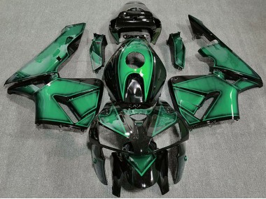 2005-2006 Deep Light Green Honda CBR600RR Motorcycle Fairings Canada