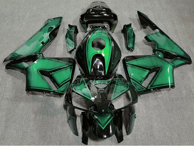 2005-2006 Deep Light Green Honda CBR600RR Motorcycle Fairings Canada