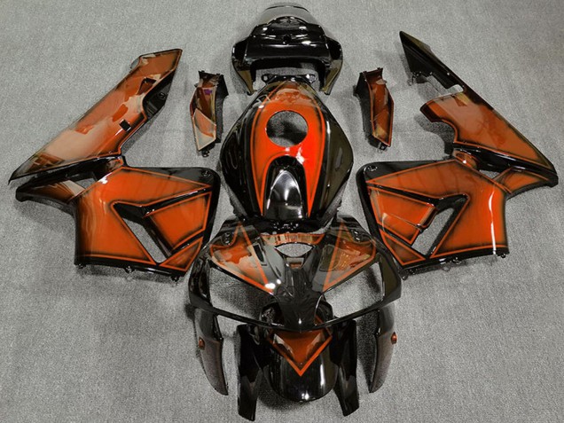 2005-2006 Deep Orange Honda CBR600RR Motorcycle Fairings Canada