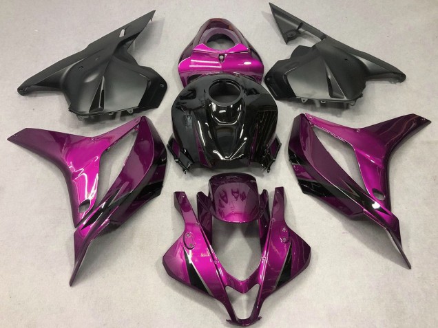 2009-2012 Pink Glossy Black OEM Style Honda CBR600RR Motorcycle Fairings Canada