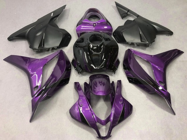 2009-2012 Purple Glossy Black OEM Style Honda CBR600RR Motorcycle Fairings Canada
