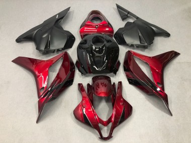 2009-2012 Red Glossy Black OEM Style Honda CBR600RR Motorcycle Fairing Canada