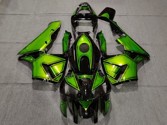 2005-2006 Emerald Green Honda CBR600RR Motorcycle Fairings Canada
