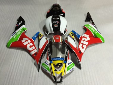 2007-2008 White Red Green Yellow Glossy Black Givi 6 Honda CBR600RR Motorcycle Fairings Canada