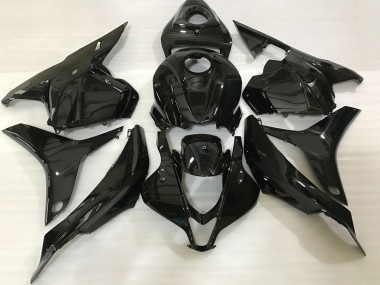 2009-2012 Glossy Black Honda CBR600RR Motorcycle Fairings Canada