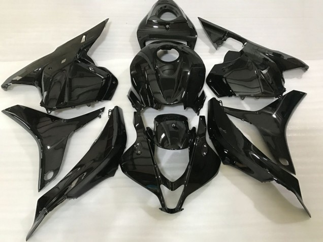 2009-2012 Glossy Black Honda CBR600RR Motorcycle Fairings Canada