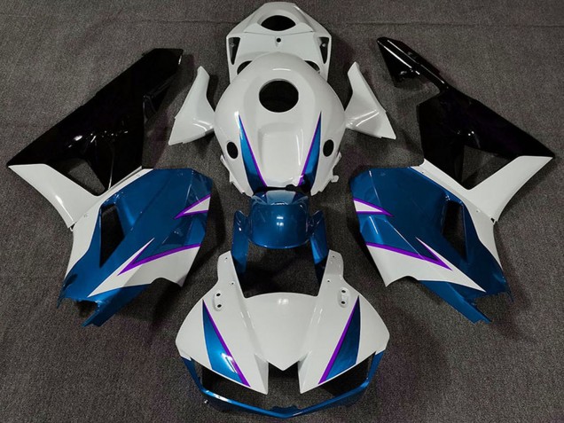 2013-2026 White Blue Glossy Black Honda CBR600RR Motorcycle Fairing Canada