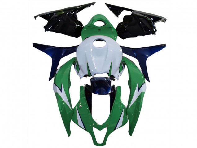 2009-2012 White Green Blue Glossy Black Honda CBR600RR Motorcycle Fairing Canada