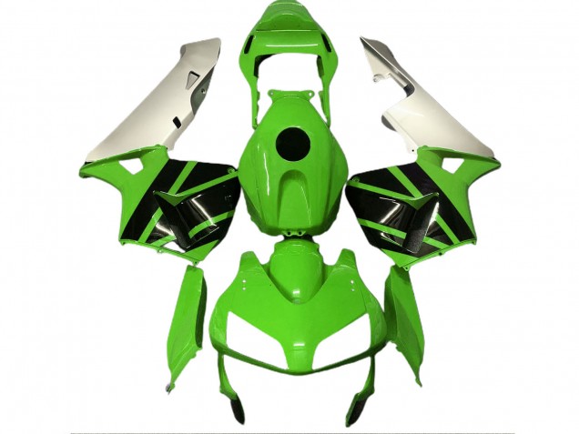 2003-2004 Silver Green Glossy Black Honda CBR600RR Motorcycle Fairings Canada
