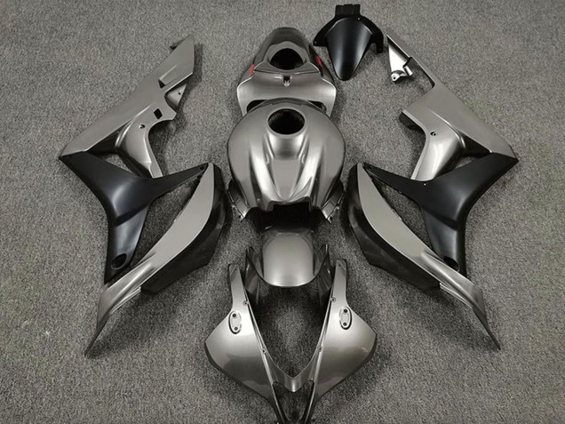 2007-2008 Silver Matte Black Honda CBR600RR Motorcycle Fairings Canada