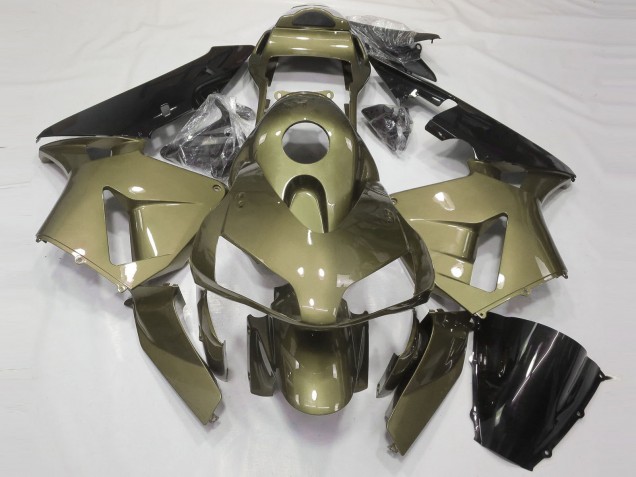 2003-2004 Olive Glossy Black Honda CBR600RR Motorcycle Fairings Canada