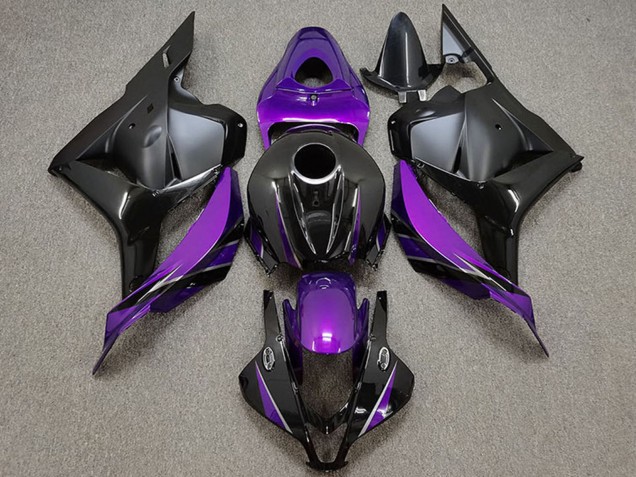 2009-2012 White Purple Blue Matte Black Honda CBR600RR Motorcycle Fairings Canada