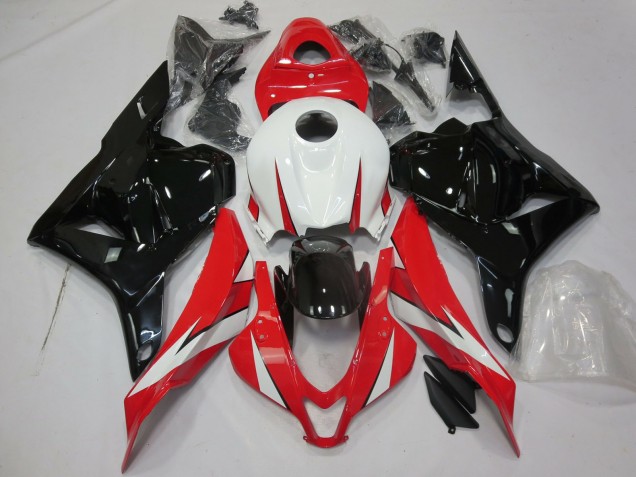 2009-2012 White Red Glossy Black Honda CBR600RR Motorcycle Fairings Canada
