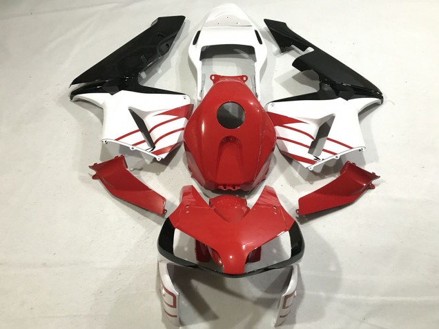 2003-2004 White Red Glossy Black Honda CBR600RR Motorcycle Fairings Canada