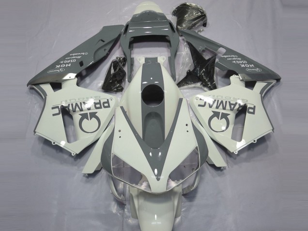 2003-2004 White Grey Pramac Honda CBR600RR Motorcycle Fairings Canada