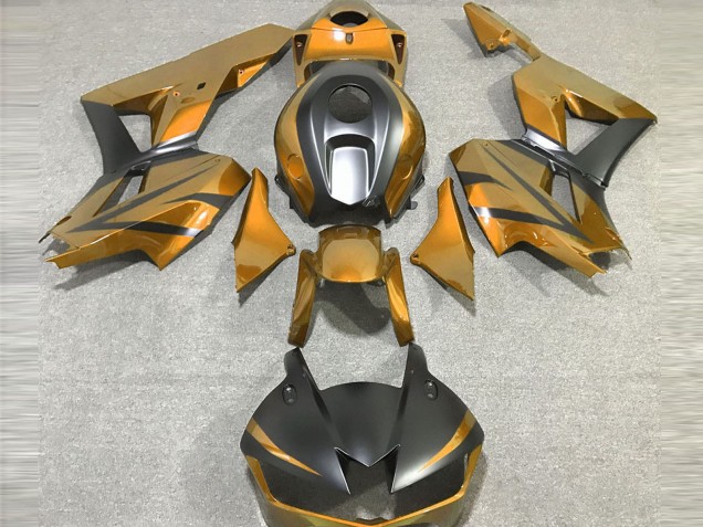 2013-2023 Gold Matte Black Honda CBR600RR Motorcycle Fairings Canada