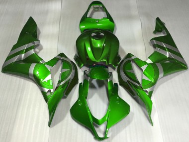 2007-2008 Green Captain America Honda CBR600RR Motorcycle Fairings Canada